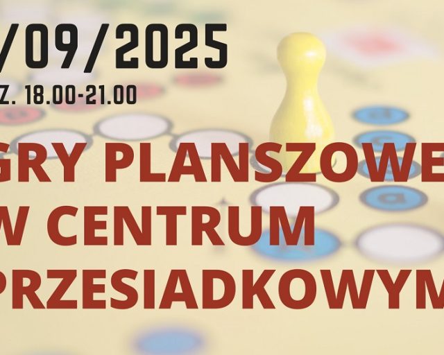 Zabrze gra w planszówki! Dach Centrum Przesiadkowego zamienia się w strefę gier