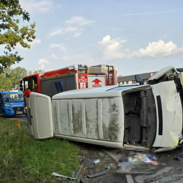 Poranny wypadek w Zabrzu. Cztery osoby trafiły do szpitala po zderzeniu!