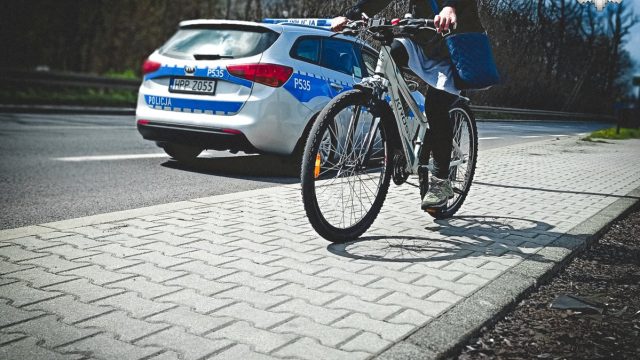 Pijana rowerzystka zatrzymana w Zabrzu! Jazda pod wpływem alkoholu kosztowała ją 2500 zł