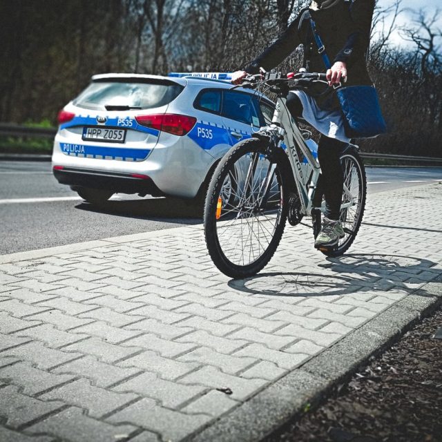 Pijana rowerzystka zatrzymana w Zabrzu! Jazda pod wpływem alkoholu kosztowała ją 2500 zł