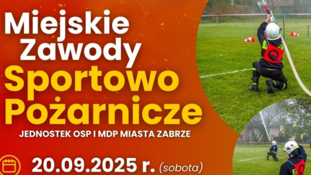 Zabrze: Strażacy OSP i MDP powalczą w zawodach sportowo-pożarniczych