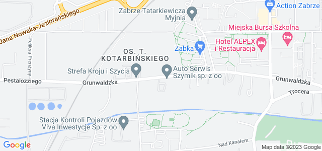 Mapa dojazdu Ekotoner.pl Zabrze