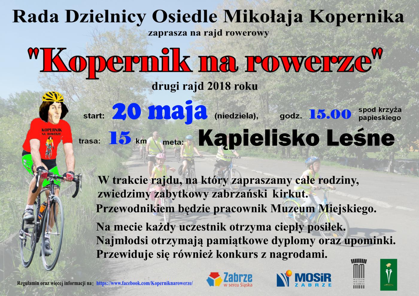 Kopernik na rowerze - już w niedzielę