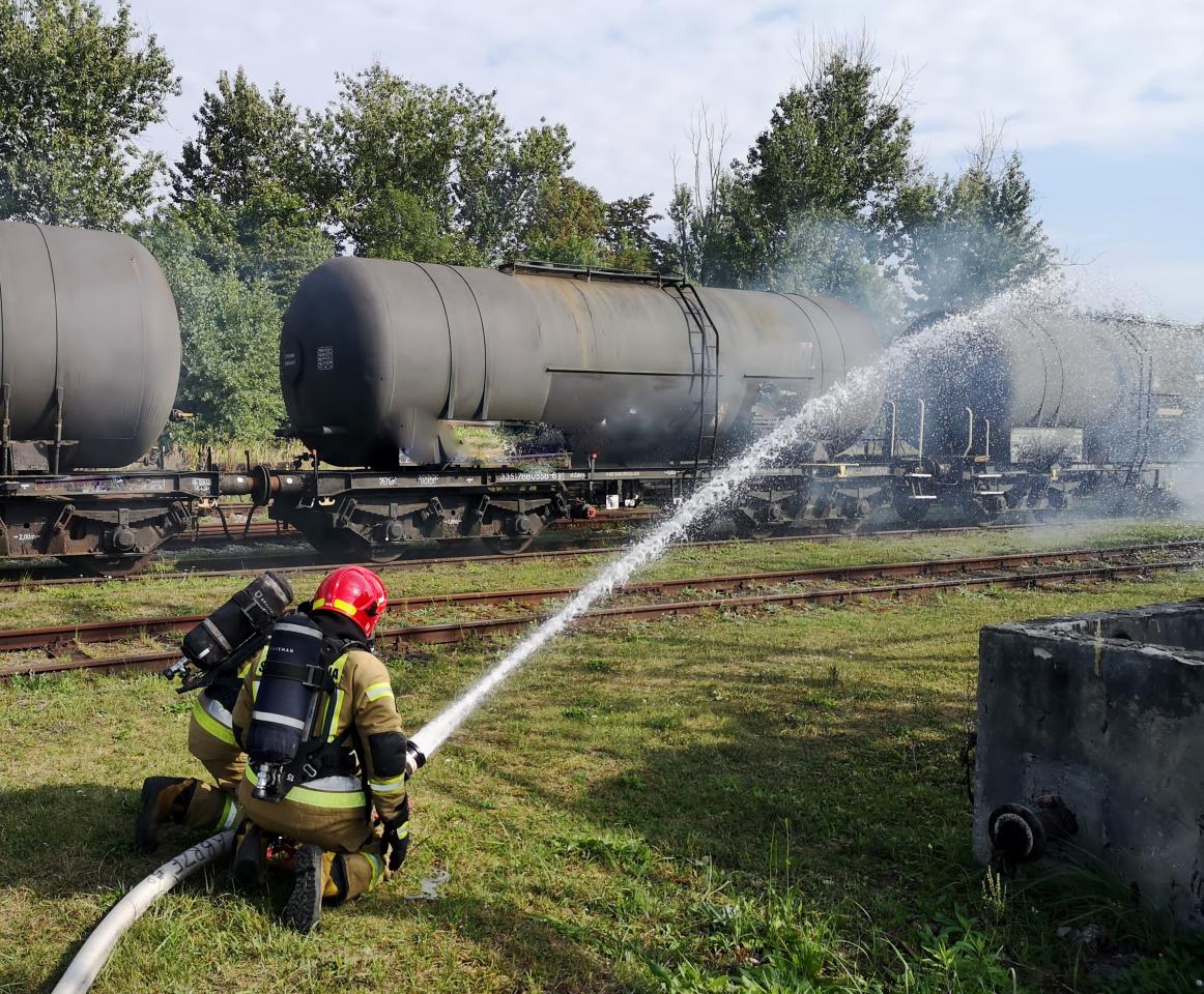 Zabrze: Służby ćwiczyły działania ratownicze w zakładzie dużego ryzyka - fotoreportaż