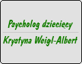 Psycholog dla dorosłych i dzieci Krystyna Weigl-Albert Zabrze