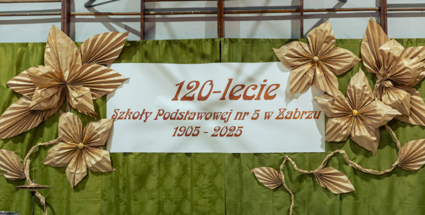Szkoła Podstawowa nr 5 w Zabrzu obchodzi 120-lecie istnienia / fot. UM Zabrze