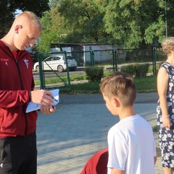 Piłkarze Górnika Zabrze odwiedzili zabrzańskie szkoły