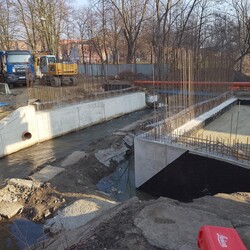 Przebudowa mostu nad Bytomką