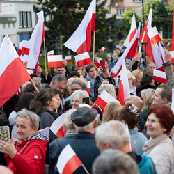 Karol Nawrocki w Zabrzu