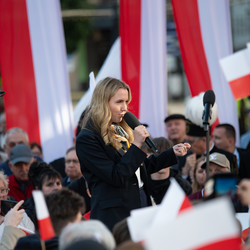 Karol Nawrocki w Zabrzu