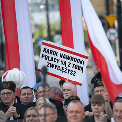 Karol Nawrocki w Zabrzu