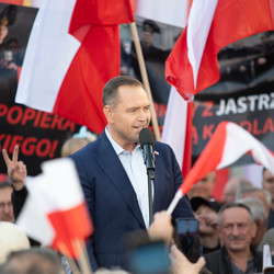 Karol Nawrocki w Zabrzu