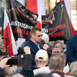 Karol Nawrocki w Zabrzu