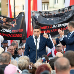 Karol Nawrocki w Zabrzu