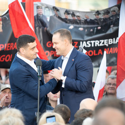 Karol Nawrocki w Zabrzu