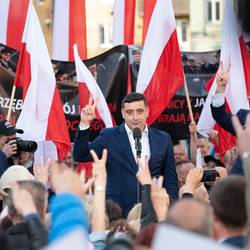 Karol Nawrocki w Zabrzu