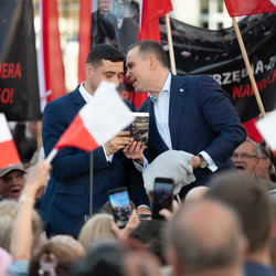 Karol Nawrocki w Zabrzu