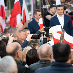 Karol Nawrocki w Zabrzu