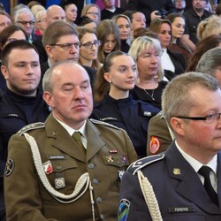 Ślubowanie uczniów klasy policyjnej w Zabrzu