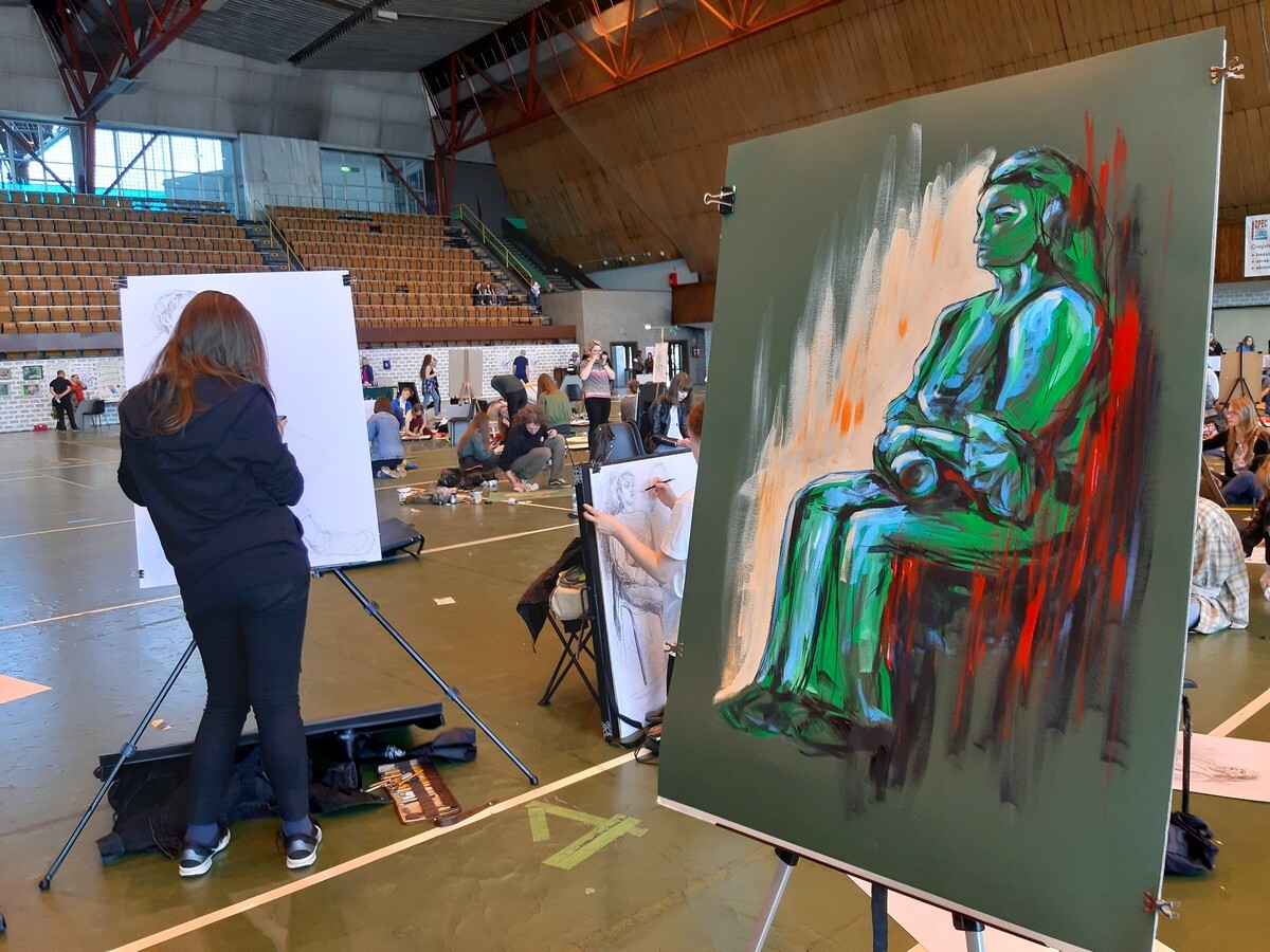 31 maja w hali Miejskiego Ośrodka Sportu i Rekreacji w Zabrzu odbył się 22 Międzynarodowy Festiwal Rysowania.