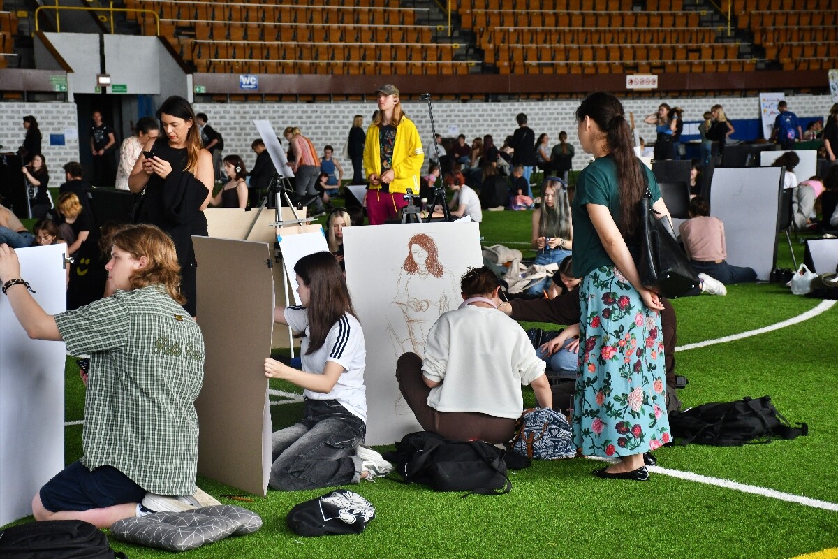 27. Międzynarodowy Festiwal Rysowania w Zabrzu. / fot. Jacek Knapik