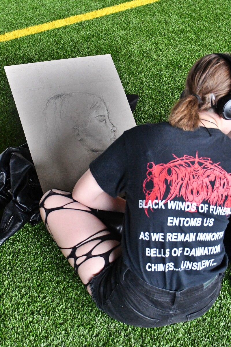 27. Międzynarodowy Festiwal Rysowania w Zabrzu. / fot. Jacek Knapik