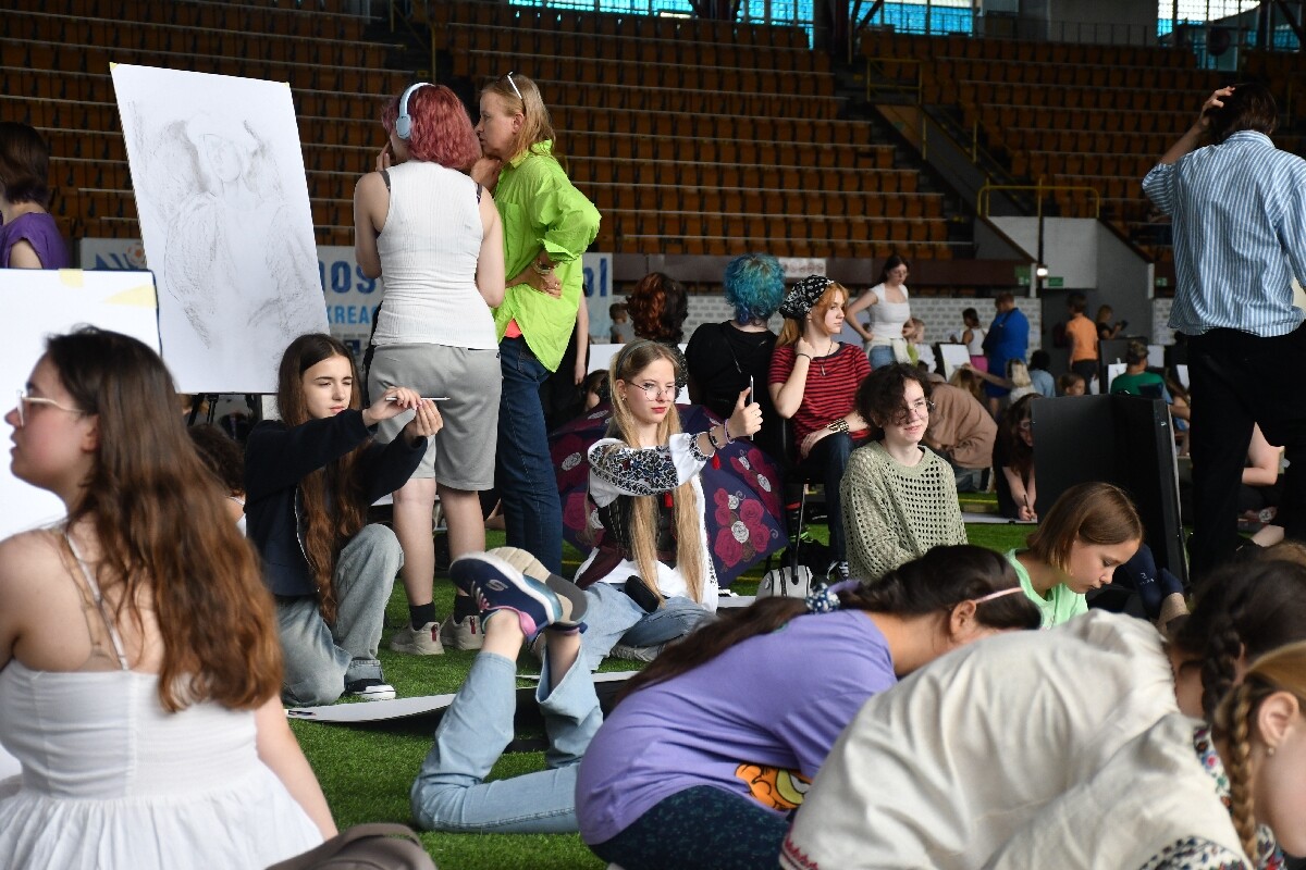 27. Międzynarodowy Festiwal Rysowania w Zabrzu. / fot. Jacek Knapik