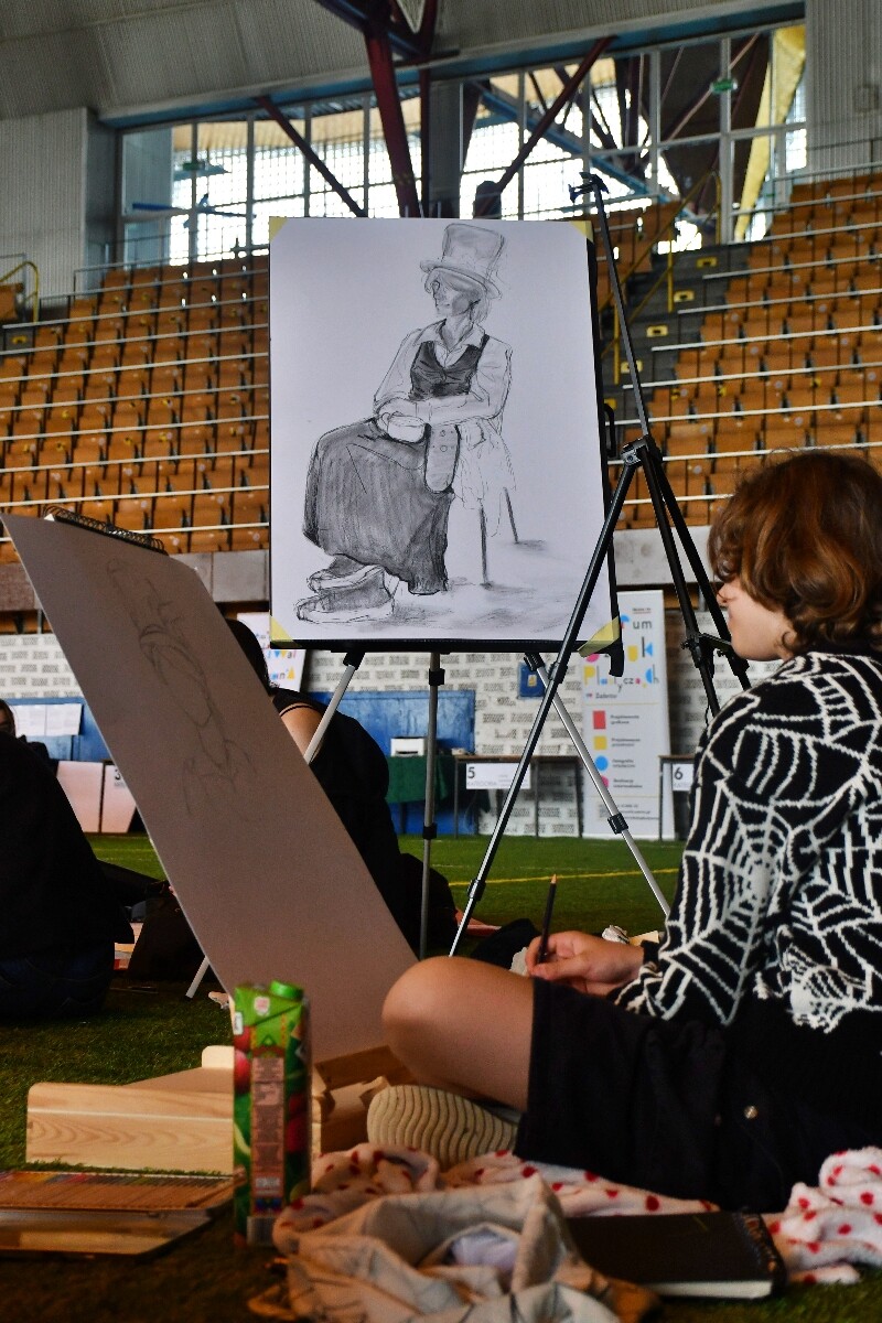 27. Międzynarodowy Festiwal Rysowania w Zabrzu. / fot. Jacek Knapik
