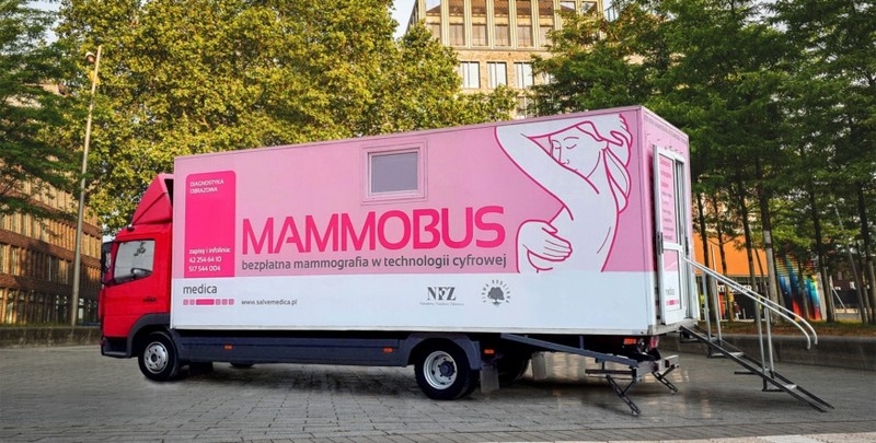 Bezpłatna mammografia dla mieszkanek Zabrza – badania 24 maja w mammobusie