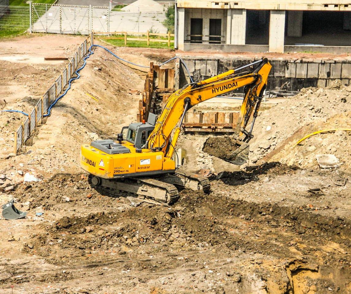Prace wre! Trwa budowa Trybuny Zachodniej Areny Zabrze / fot. Arena Zabrze