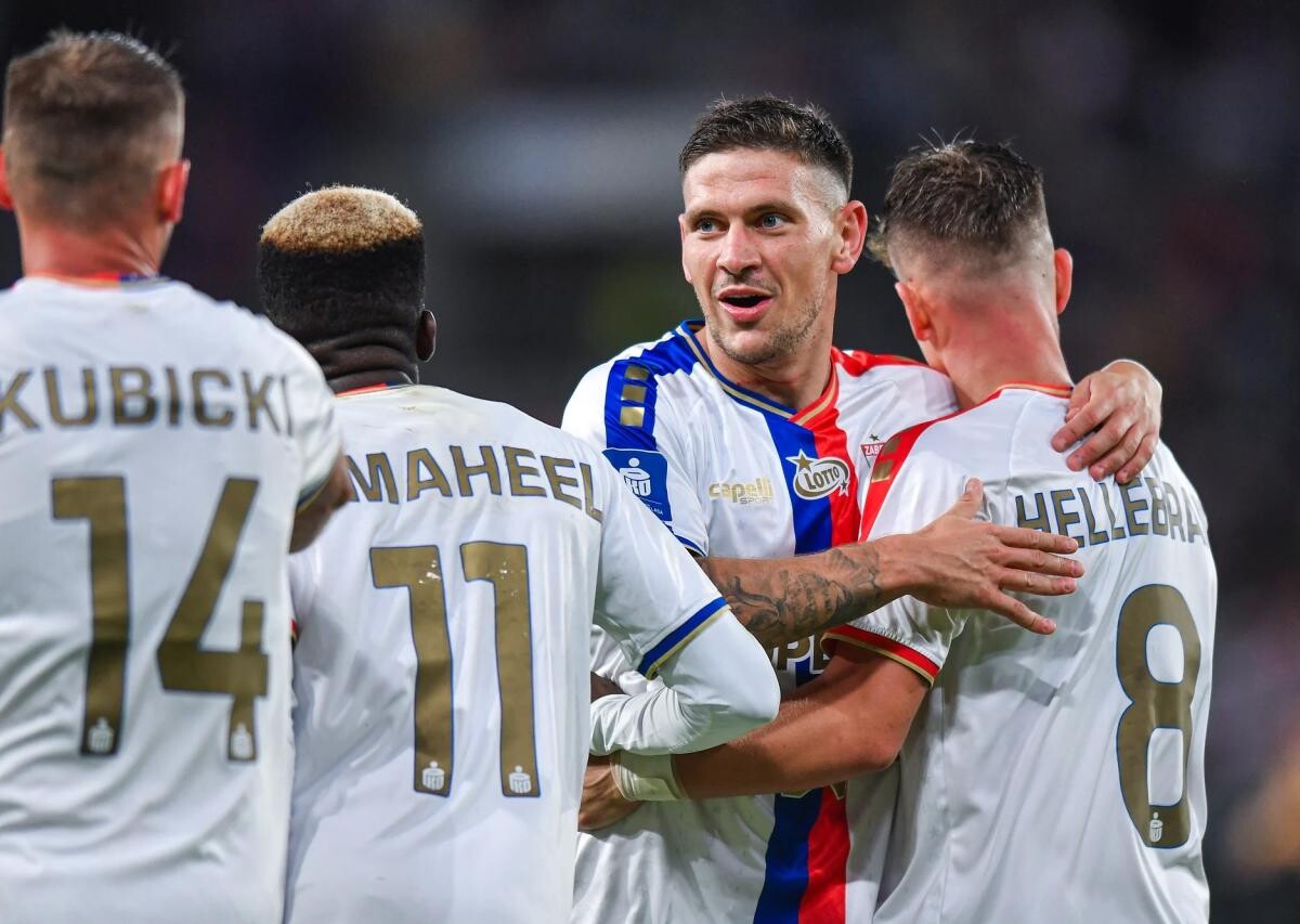 Górnik Zabrze pokonał GKS Katowice 3:0 w meczu pełnym emocji na trybunach i skutecznej gry na boisku / fot. Górnik Zabrze