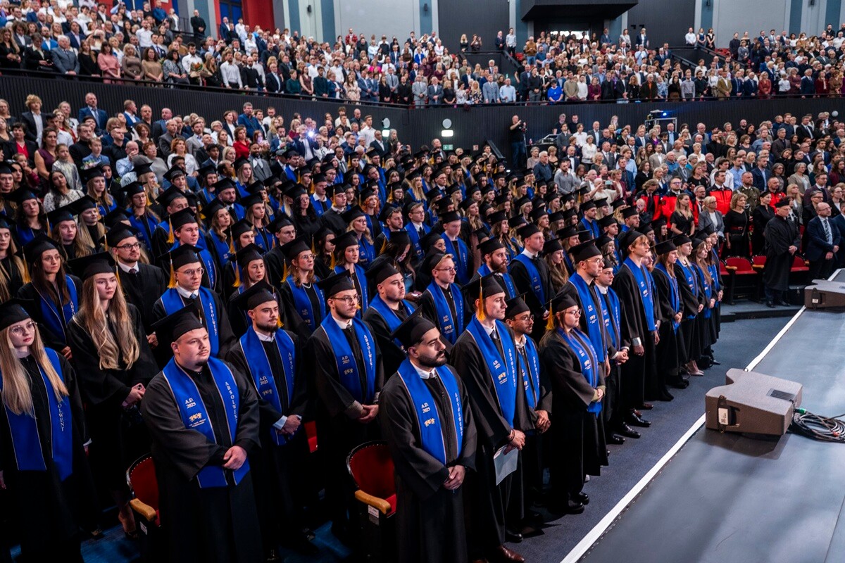 Dyplomatorium Wydziału Nauk Medycznych w Zabrzu. / fot. UM Zabrze