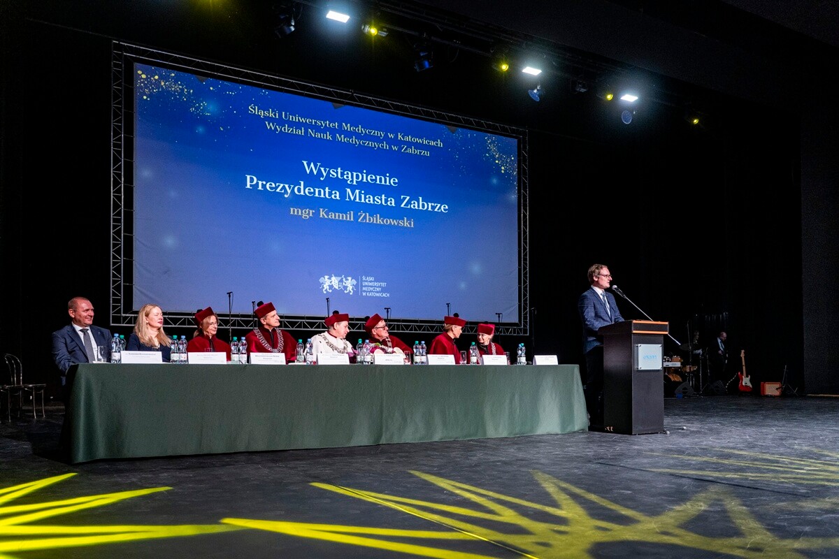 Dyplomatorium Wydziału Nauk Medycznych w Zabrzu. / fot. UM Zabrze