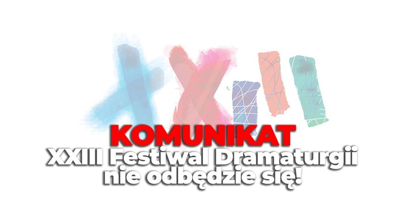 Festiwalu nie będzie? Teatr potwierdza doniesienia