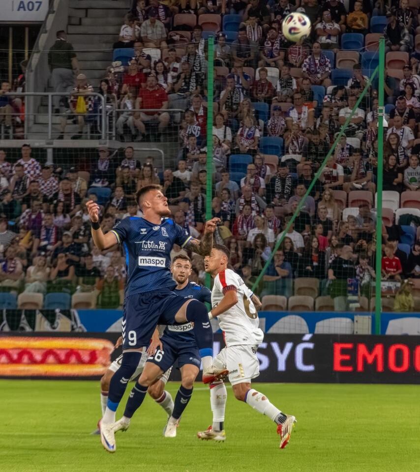 Górnik Zabrze przegrał z Motorem Lublin 0:1 po pierwszej połowie bez bramek / fot. UM Zabrze