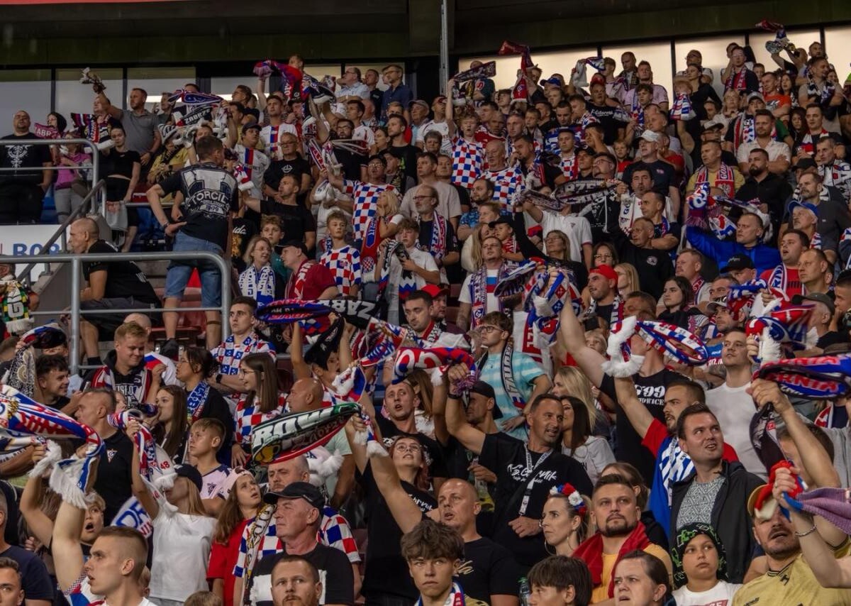 Górnik Zabrze przegrał z Motorem Lublin 0:1 po pierwszej połowie bez bramek / fot. UM Zabrze