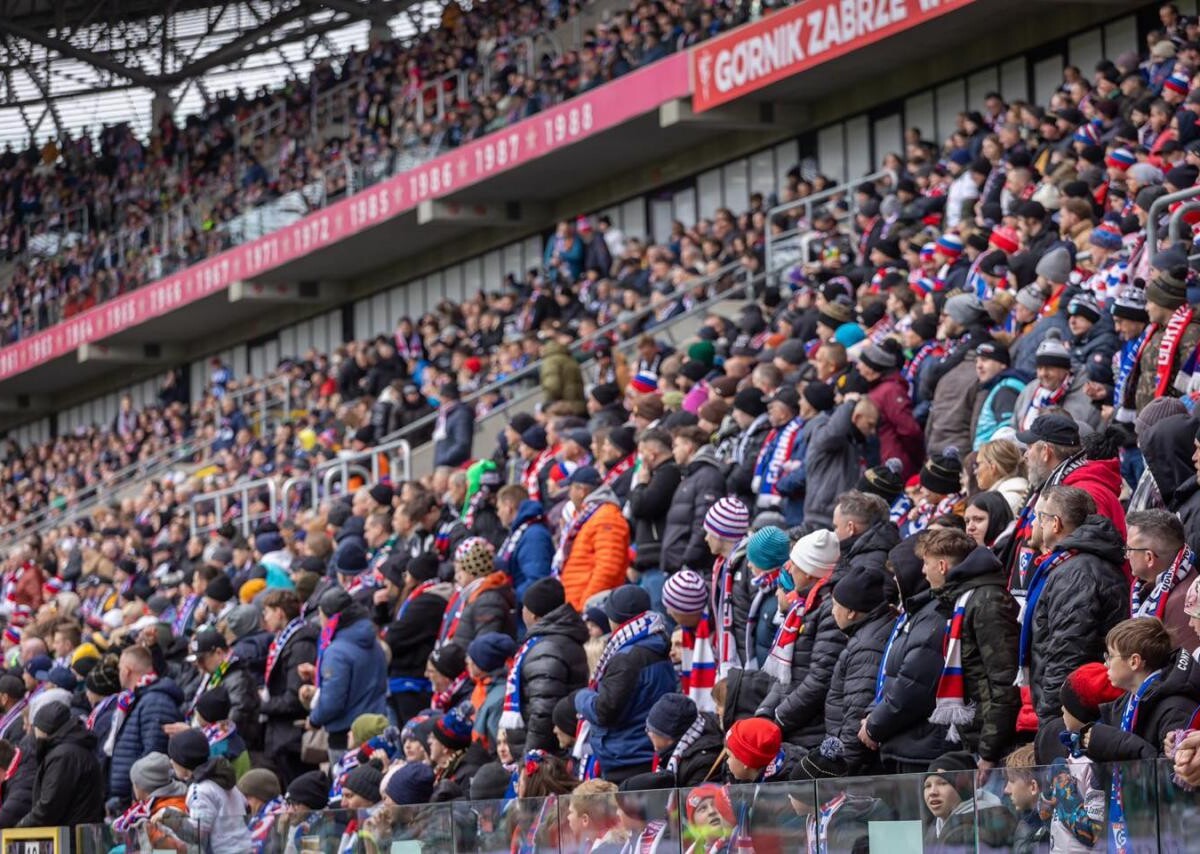 Górnik Zabrze przegrał 1:2 z Legią Warszawa w 27. kolejce Ekstraklasy / fot. UM Zabrze