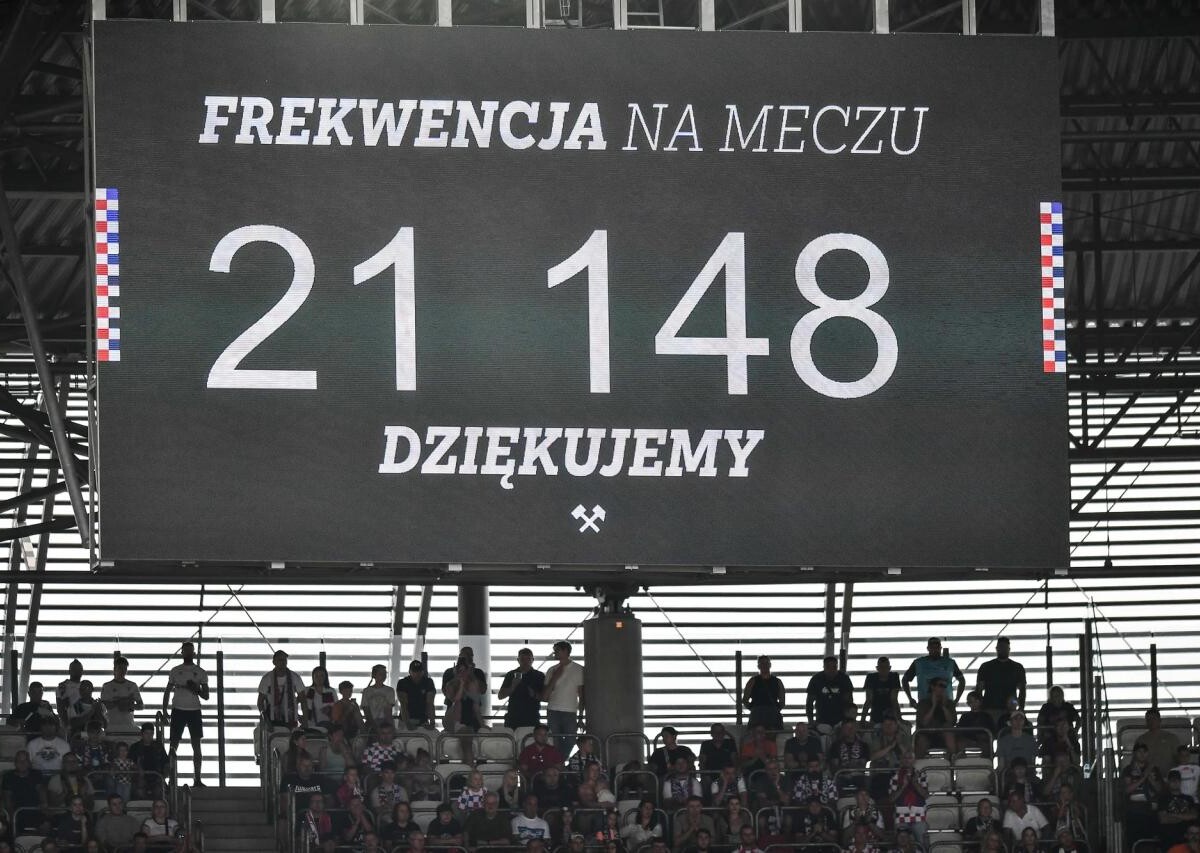 W 7. kolejce PKO BP Ekstraklasy Górnik Zabrze przegrał z Lechią Gdańsk 2:3 / fot. Górnik Zabrze