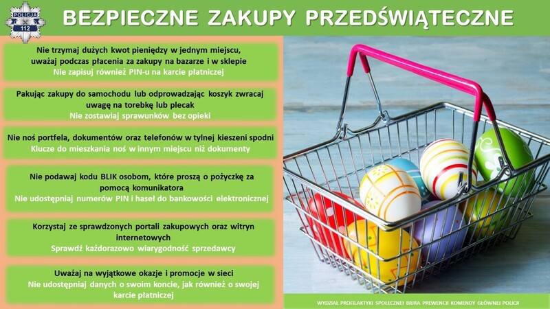 Jak bezpiecznie robić zakupy przed świętami? Policja radzi