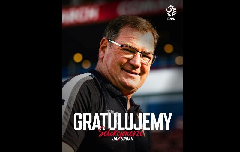 Jan Urban został selekcjonerem Reprezentacji Polski!