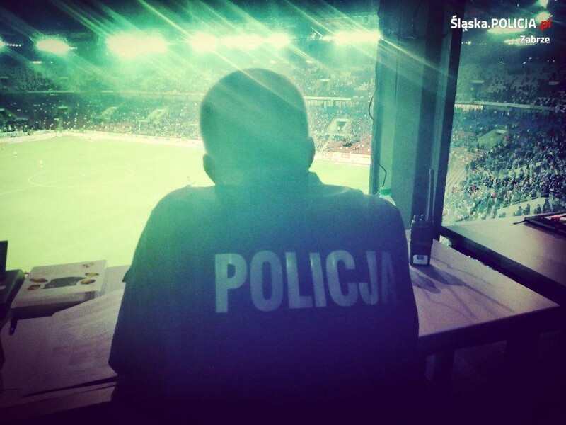 Jedna osoba zatrzymana podczas zabezpieczenia meczu Górnika Zabrze i Podbeskidzia