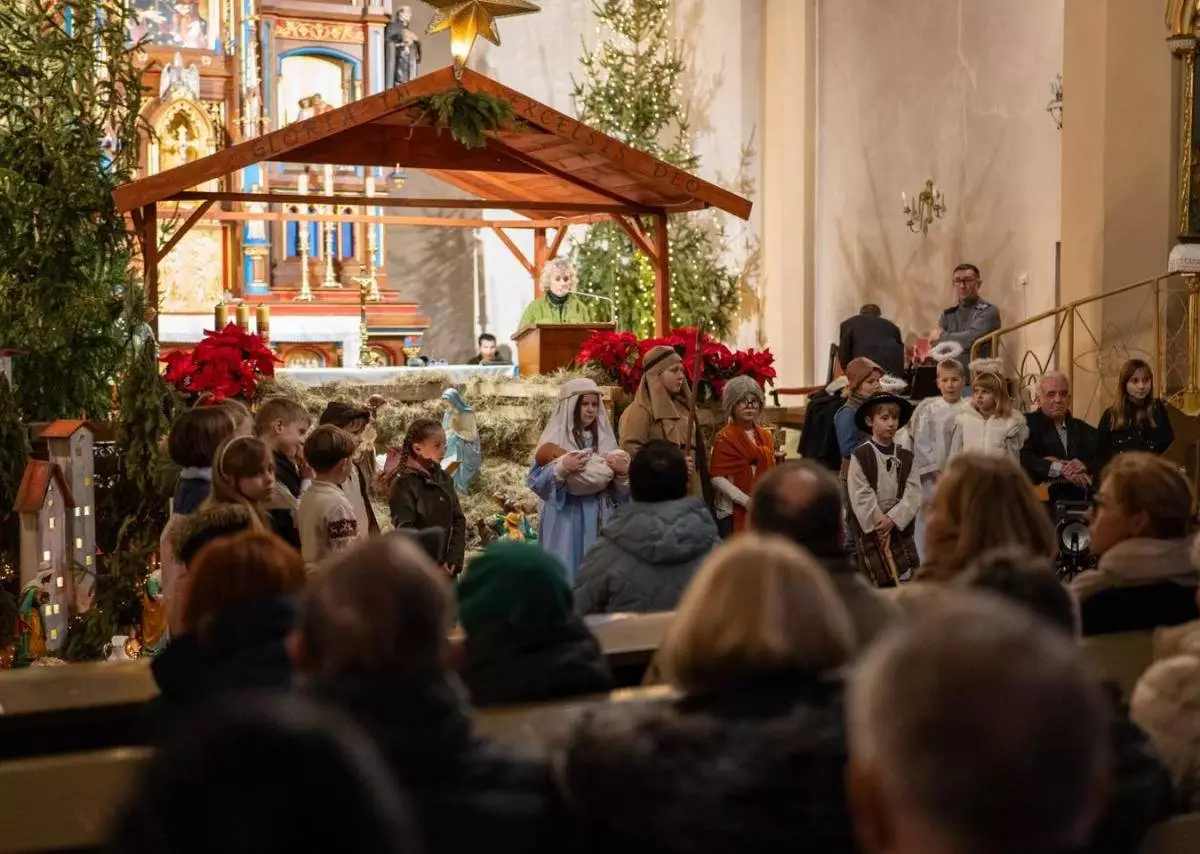 Wczoraj w zabytkowym Kościele pw. św. Jana Chrzciciela w Biskupicach odbył się coroczny koncert kolęd i pastorałek / fot. UM Zabrze