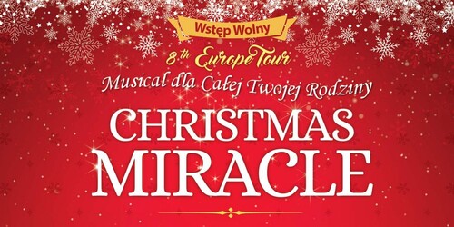 Magia świąt na scenie w Zabrzu. „Christmas Miracle” już w piątek – wstęp wolny!