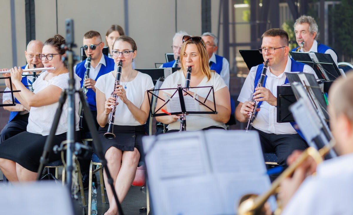Podczas wydarzenia zaprezentowało się dziesięć orkiestr dętych z całego regionu / fot. UM Zabrze