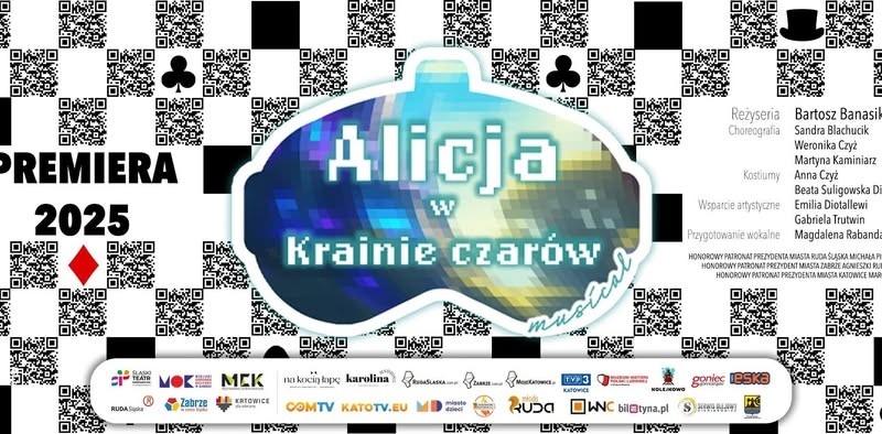 Musical „Alicja w Krainie Czarów” – Śląska Scena Młodych zaprasza!
