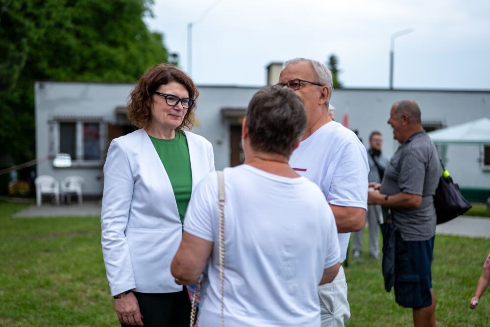 Sąsiedzkie spotkanie w dzielnicy Helenka [ZDJĘCIA]/fot. FB Ewa Weber