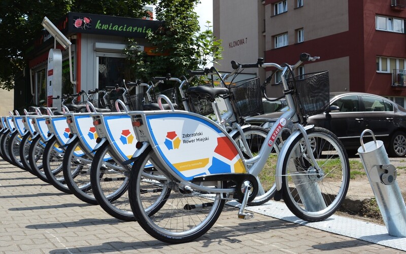 Nowe stacje Zabrzańskiego Roweru Miejskiego