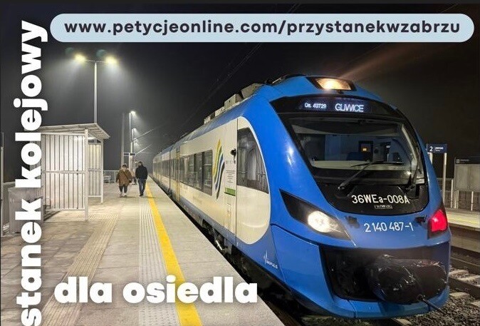 Nowy przystanek kolejowy w Zabrzu? Trwa zbieranie podpisów pod petycją