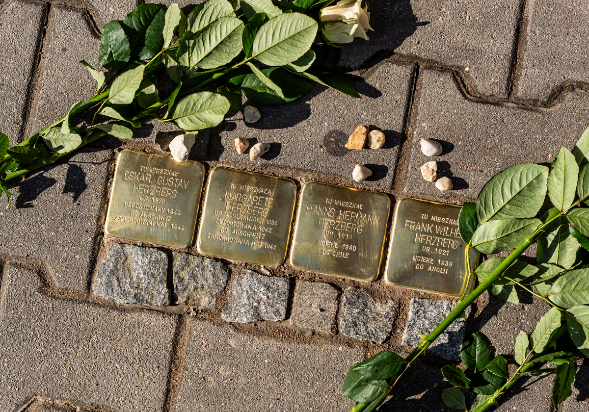W Zabrzu wmurowano pierwsze w województwie śląskim stolpersteiny / fot. UM Zabrze