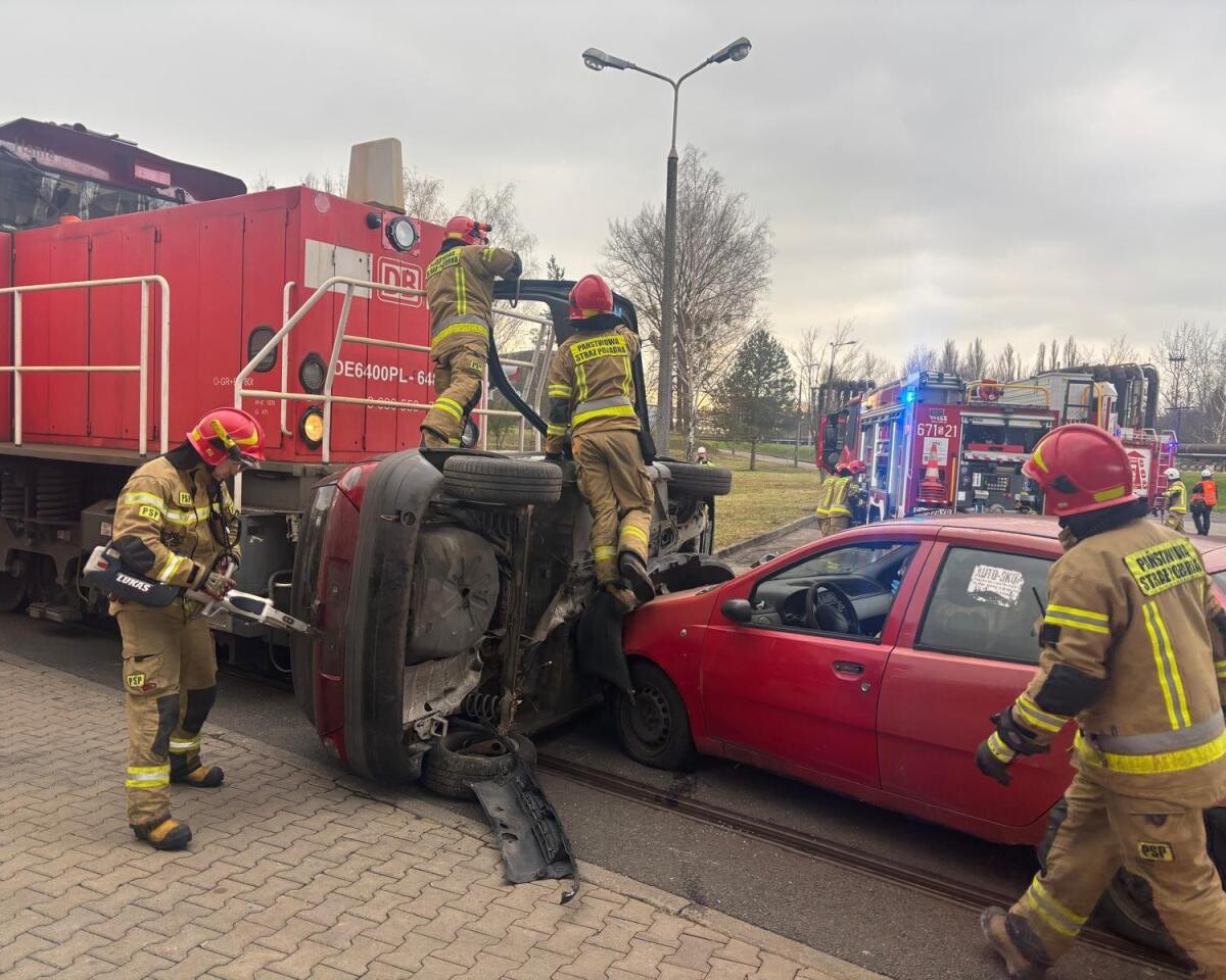 Powiatowe ćwiczenia jednostek ochrony przeciwpożarowej w Zabrzu / fot. KM PSP Zabrze